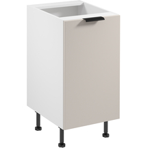 Szafka dolna stojąca 1 drzwi 45 cm D45 SORENTO BIAŁY / BEIGE Podstawowe