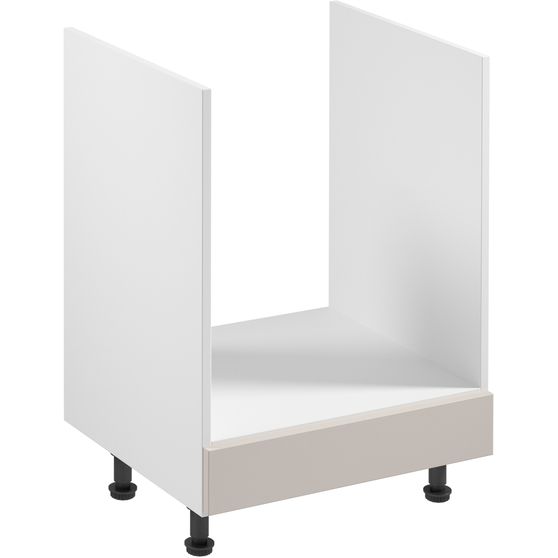 Szafka dolna stojąca pod zabudowę piekarnika 60 cm D60ZK SORENTO BIAŁY / BEIGE Podstawowe