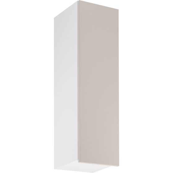 Szafka górna wisząca 1 drzwi 30 cm G30 Prawa SORENTO BIAŁY / BEIGE Podstawowe