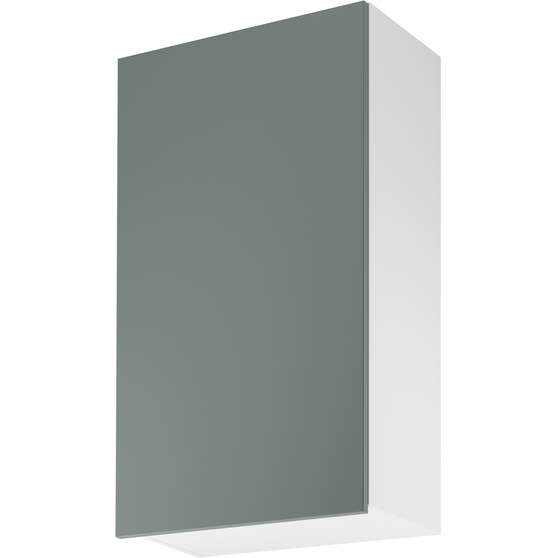 Szafka górna wisząca 1 drzwi 60 cm G60 Lewa SORENTO BIAŁY / GREEN Podstawowe