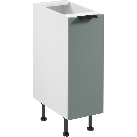 Szafka dolna stojąca 1 drzwi 30 cm D30 SORENTO BIAŁY / GREEN Podstawowe