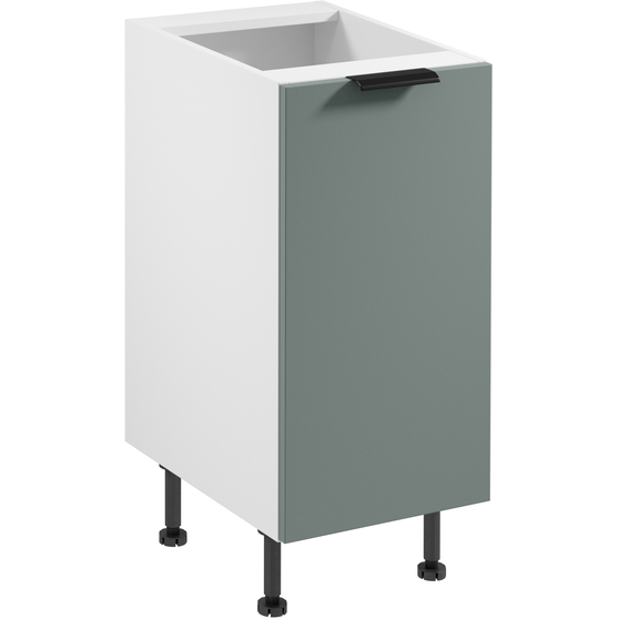 Szafka dolna stojąca 1 drzwi 40 cm D40 SORENTO BIAŁY / GREEN Podstawowe