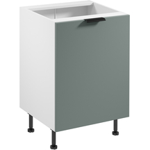 Szafka dolna stojąca 1 drzwi 60 cm D60 SORENTO BIAŁY / GREEN Podstawowe