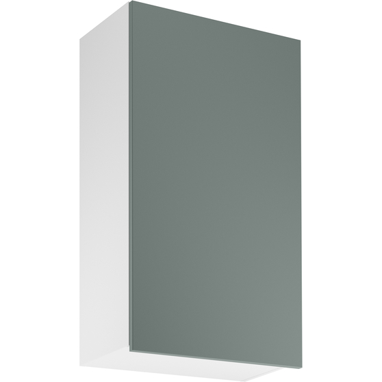 Szafka górna wisząca 1 drzwi 60 cm G60 Prawa SORENTO BIAŁY / GREEN Podstawowe