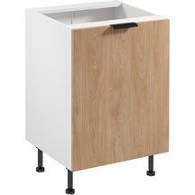 Szafka dolna stojąca 1 drzwi 60 cm D60 SORENTO BIAŁY / PUCCINI Podstawowe