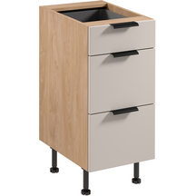 Szafka dolna stojąca 3 szuflady 40 cm D40S3 SORENTO PUCCINI / BEIGE Podstawowe