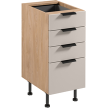 Szafka dolna stojąca 4 szuflady 40 cm D40S4 SORENTO PUCCINI / BEIGE Podstawowe