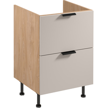 Szafka dolna stojąca 60 cm pod zabudowę kuchenki indukcyjnej D60IN SORENTO PUCCINI / BEIGE Podstawowe