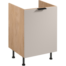 Szafka dolna stojąca pod zlewozmywak 1 drzwi 60 cm D60Z SORENTO PUCCINI / BEIGE Podstawowe
