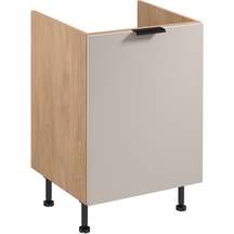 Szafka dolna stojąca 60 cm z koszami do segregacji D60ZS SORENTO PUCCINI / BEIGE Podstawowe