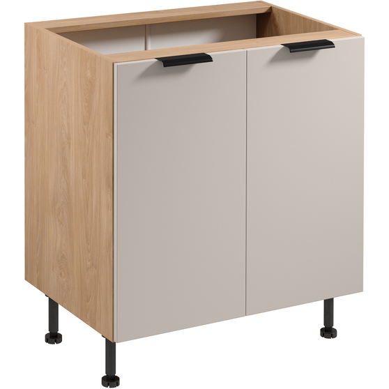 Szafka dolna stojąca 2 drzwi 80 cm D80 SORENTO PUCCINI / BEIGE Podstawowe