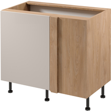 Szafka dolna narożna stojąca 1 drzwi 100 cm D100N Lewa SORENTO PUCCINI / BEIGE Podstawowe