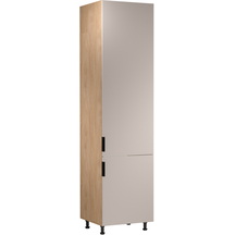 Szafka dolna wysoka słupek pod zabudowę lodówki D60ZLN Prawa SORENTO PUCCINI / BEIGE Podstawowe