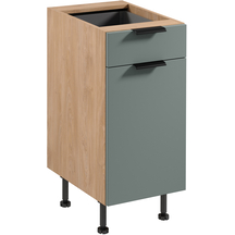 Szafka dolna stojąca 1 drzwi 1 szuflada 40 cm D40S1 SORENTO PUCCINI / GREEN Podstawowe