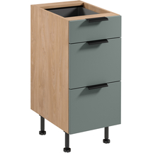 Szafka dolna stojąca 3 szuflady 40 cm D40S3 SORENTO PUCCINI / GREEN Podstawowe