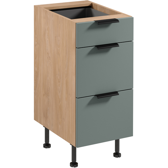 Szafka dolna stojąca 3 szuflady 40 cm D40S3 SORENTO PUCCINI / GREEN Podstawowe
