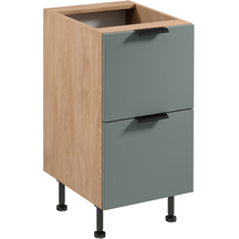 Szafka dolna stojąca 2 szuflady 45 cm D45S2 SORENTO PUCCINI / GREEN Podstawowe