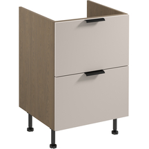 Szafka dolna stojąca 60 cm pod zabudowę kuchenki indukcyjnej D60IN SORENTO BALTIC STORM / BEIGE Podstawowe