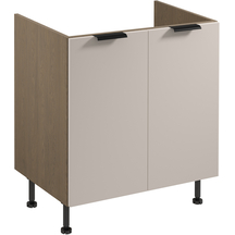 Szafka dolna stojąca pod zlewozmywak 2 drzwi 80 cm D80Z SORENTO BALTIC STORM / BEIGE Podstawowe