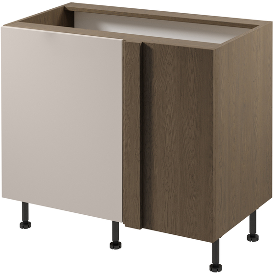 Szafka dolna narożna stojąca 1 drzwi 100 cm D100N Lewa SORENTO BALTIC STORM / BEIGE Podstawowe
