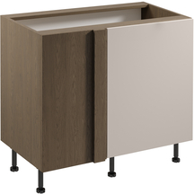 Szafka dolna narożna stojąca 1 drzwi 100 cm D100N Prawa SORENTO BALTIC STORM / BEIGE Podstawowe