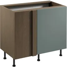 Szafka dolna narożna stojąca 1 drzwi 100 cm D100N Prawa SORENTO BALTIC STORM / GREEN Podstawowe