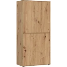 Szafa 2-drzwiowa Dąb Artisan ZAPS01 ZAPATO Podstawowe