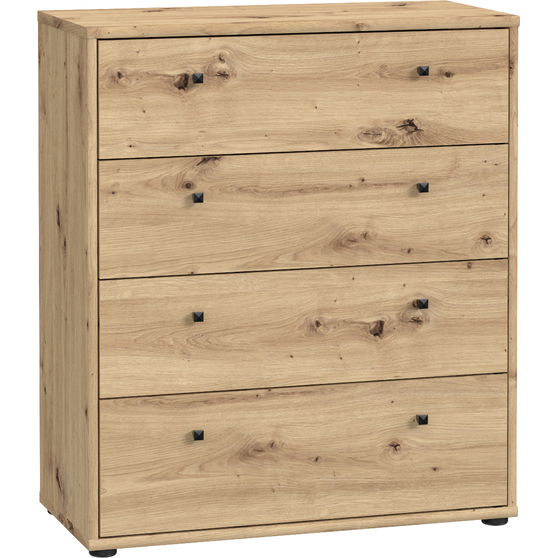Komoda 75 cm z szufladami T2KK212-D78 Dąb Artisan ARCHBOX Podstawowe