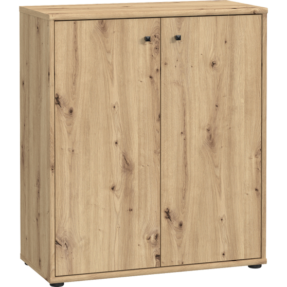 Dwudrzwiowa komoda 75 cm T2KK60-D78 Dąb Artisan ARCHBOX Podstawowe