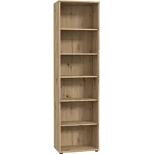 Wąski regał otwarty 55 cm T2KR02-D78 Dąb Artisan ARCHBOX Podstawowe