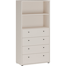 Regał z szufladami T2KR411-U60 Piaskowy ARCHBOX Podstawowe