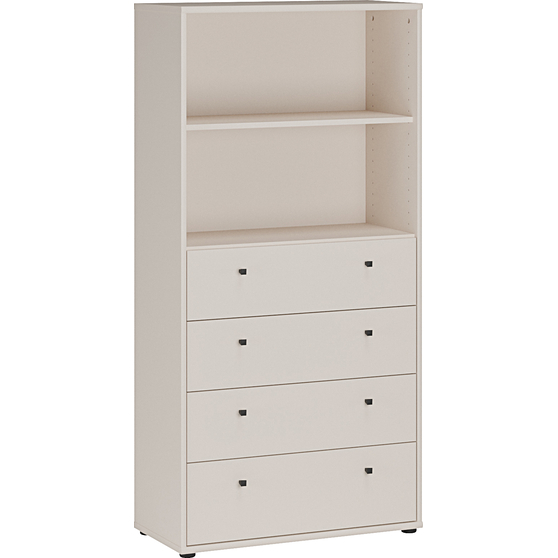Regał z szufladami T2KR411-U60 Piaskowy ARCHBOX Podstawowe