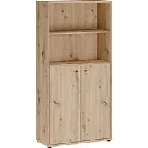Regał z szafką T2KR421-D78 Dąb Artisan ARCHBOX Podstawowe