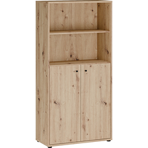 Regał z szafką T2KR421-D78 Dąb Artisan ARCHBOX Podstawowe