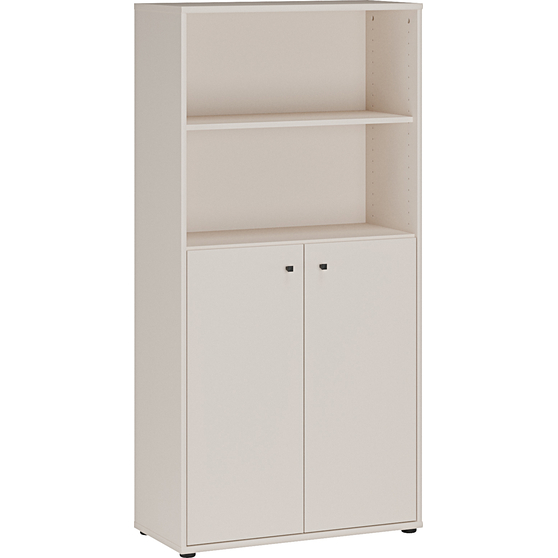 Regał z szafką T2KR421-U60 Piaskowy ARCHBOX Podstawowe