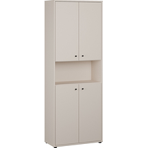 Regał z szafkami 75 cm T2KR821-U60 Piaskowy ARCHBOX Podstawowe