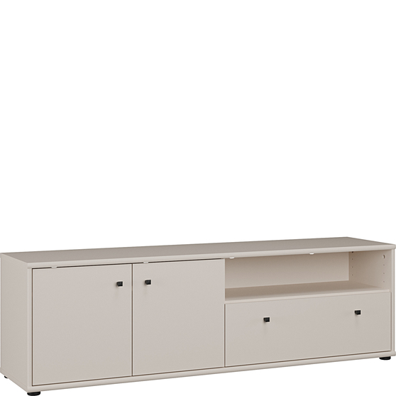 Szafka RTV 145 cm T2KT131-U60 Piaskowy ARCHBOX Podstawowe