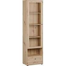 Witryna pojedyncza z szufladą T2KV811-D78 Dąb Artisan ARCHBOX Podstawowe