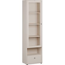 Witryna pojedyncza z szufladą T2KV811-U60 Piaskowy ARCHBOX Podstawowe