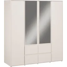 Szafa ubraniowa 180 cm z lustrem LSQS845M-U60 Piaskowy LISSON Podstawowe