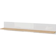 Półka wisząca 160 cm CLFB02-Q356 Biała DURAOAK Podstawowe