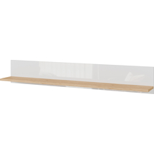 Półka wisząca 160 cm CLFB02-Q356 Biała DURAOAK Podstawowe