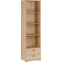 Regał 55 cm z szufladami VRQR711-D136 Dąb Dziki Naturalny VERNIQ Podstawowe