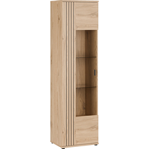 Witryna 55 cm pojedyncza VRQV711-D136 Dąb Dziki Naturalny VERNIQ Podstawowe