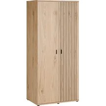 Szafa ubraniowa 2D 90 cm VRQS821R-D136 Dąb Dziki Naturalny VERNIQ Podstawowe