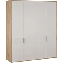 Szafa ubraniowa 4D 180 cm SVLS941-M844 Piaskowy / Dąb Mauvella SERAVEL Podstawowe