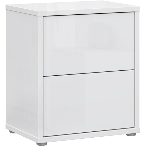 Szafka nocna 50 cm ACSK114-C87 Biały Połysk SOPHISTISPACE/SD3 Podstawowe