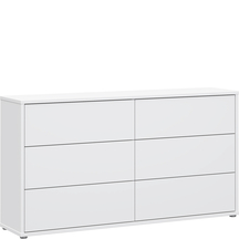 Komoda duża z szufladami ACSK226-120 Biały SOPHISTISPACE/SD3 Podstawowe