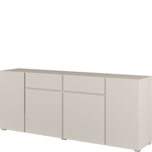 Duża komoda z szufladami 220 cm kaszmir 24KSOA47 TYP-47 ASYMETRIC Podstawowe