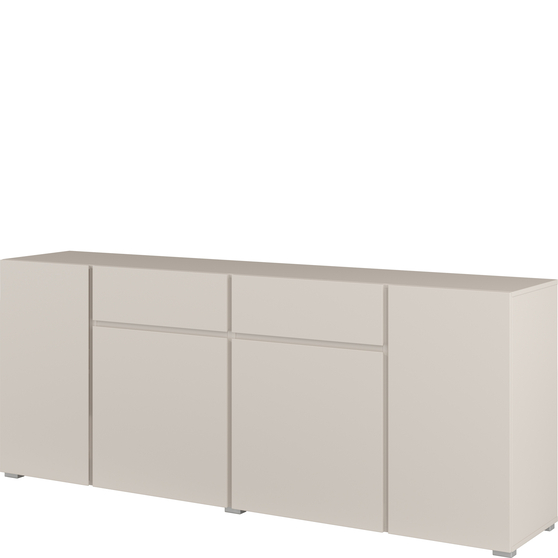 Duża komoda z szufladami 220 cm kaszmir 24KSOA47 TYP-47 ASYMETRIC Podstawowe